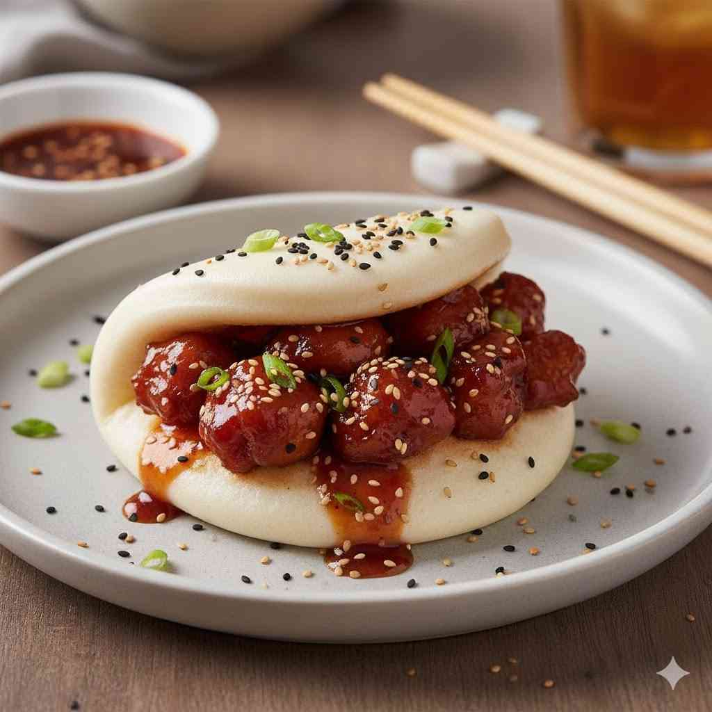 Char Siu Chicken Bao